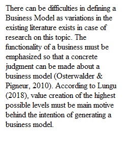 Business Model Generation Exercise 1